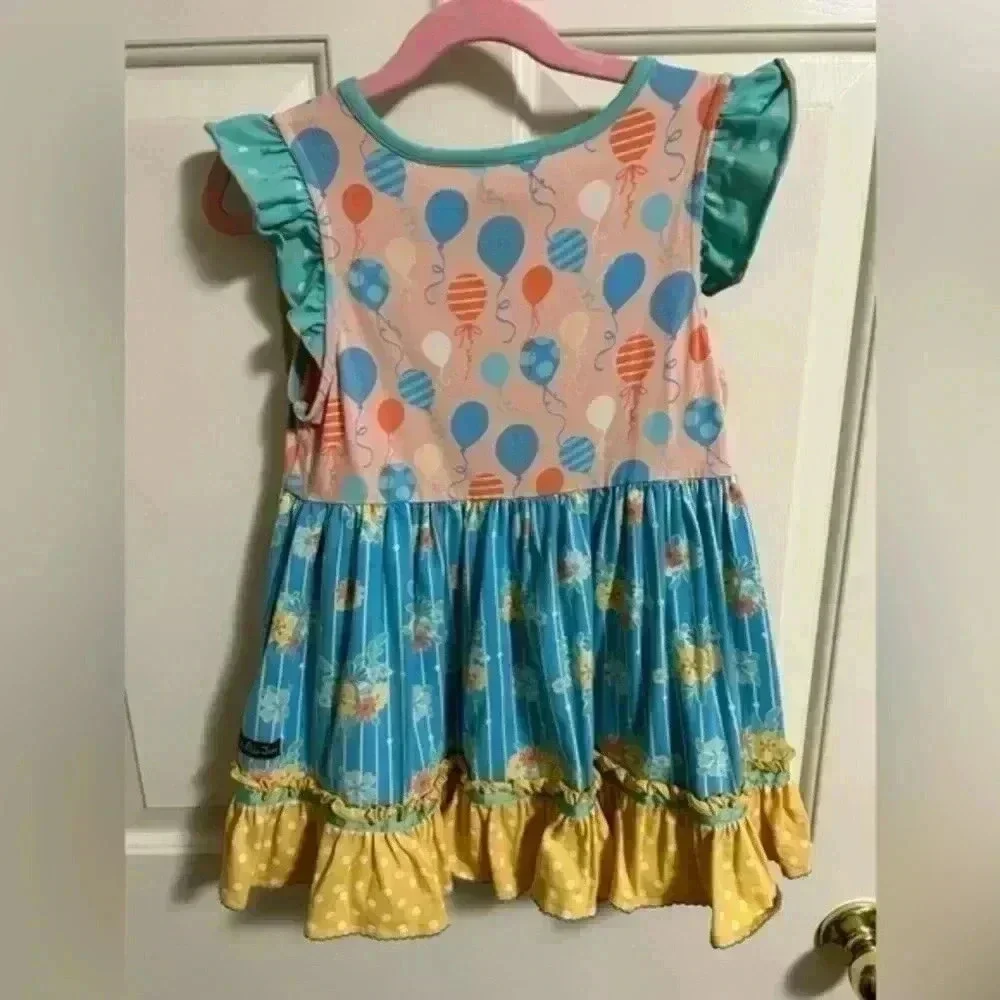 Matilda Jane Dream Chasers Balloon‎ Play Tunic Top Size 8 EUC